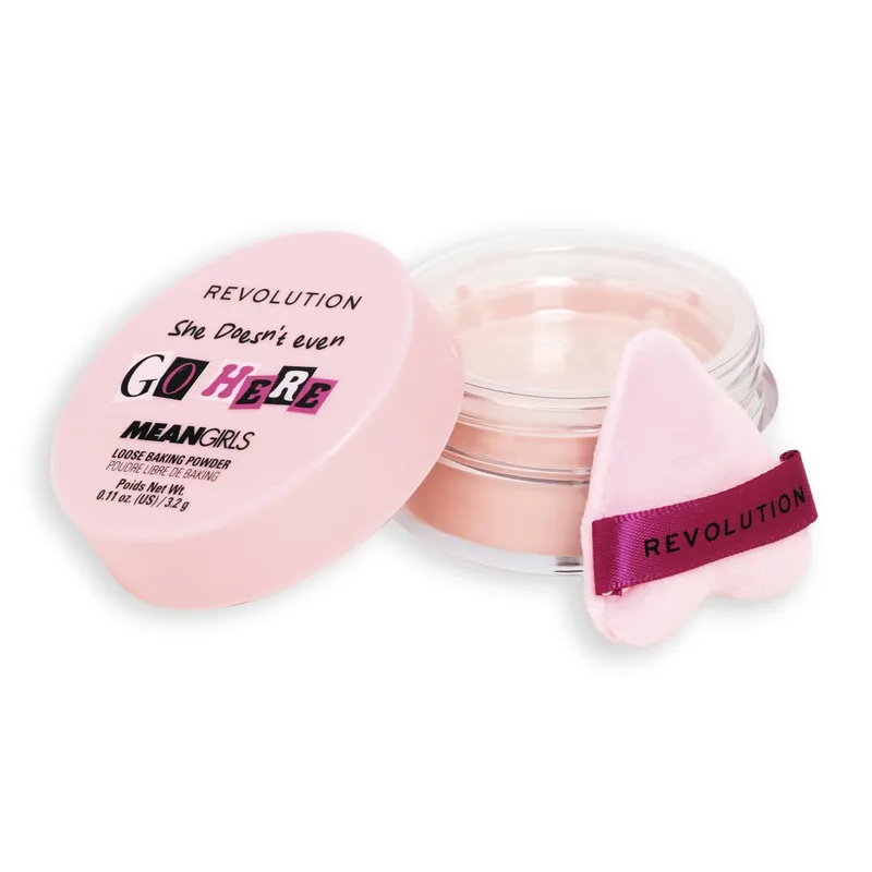 Árcsökkenés Revolution X Mean Girls Cherry Pink Loose Powder