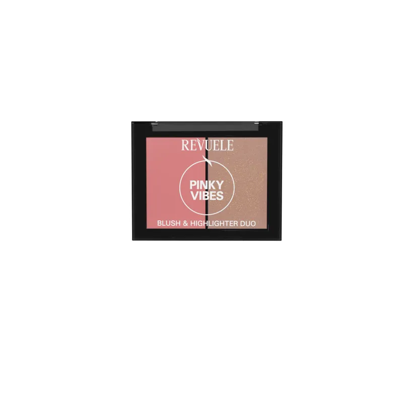 Azonnali szállítás Revuele Blush & Highlighter Duo - Pinky Vibes