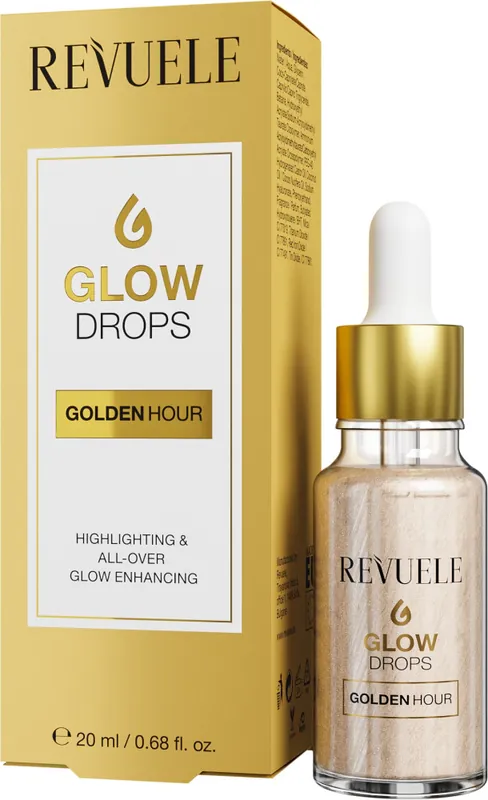 Akciós ár Revuele arcszérum - Glow Drops - Golden Hour