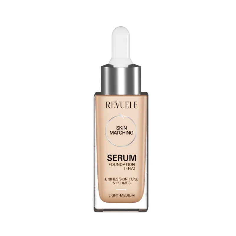Expressz kézbesítés Revuele Serum Foundation + HA - Light/Medium - alapozó