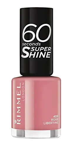 Vásárlói kedvenc Rimmel London körömlakk - 60 Seconds Super Shine Nail Polish - 405 Rose Libertine