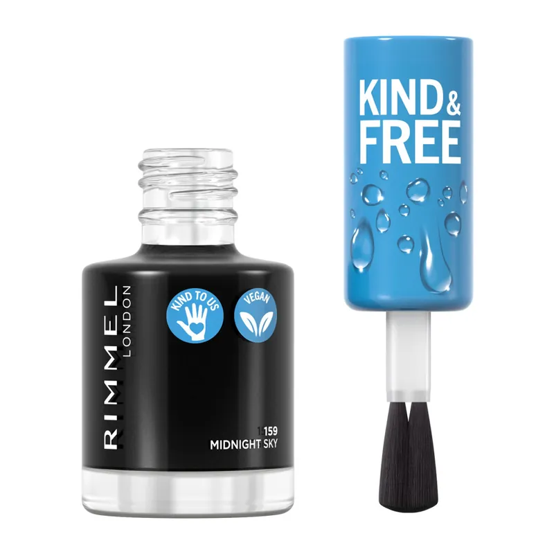 Rimmel London körömlakk - Kind & Free Nail Polish - 159 Midnight Sky Kedvezményes ár