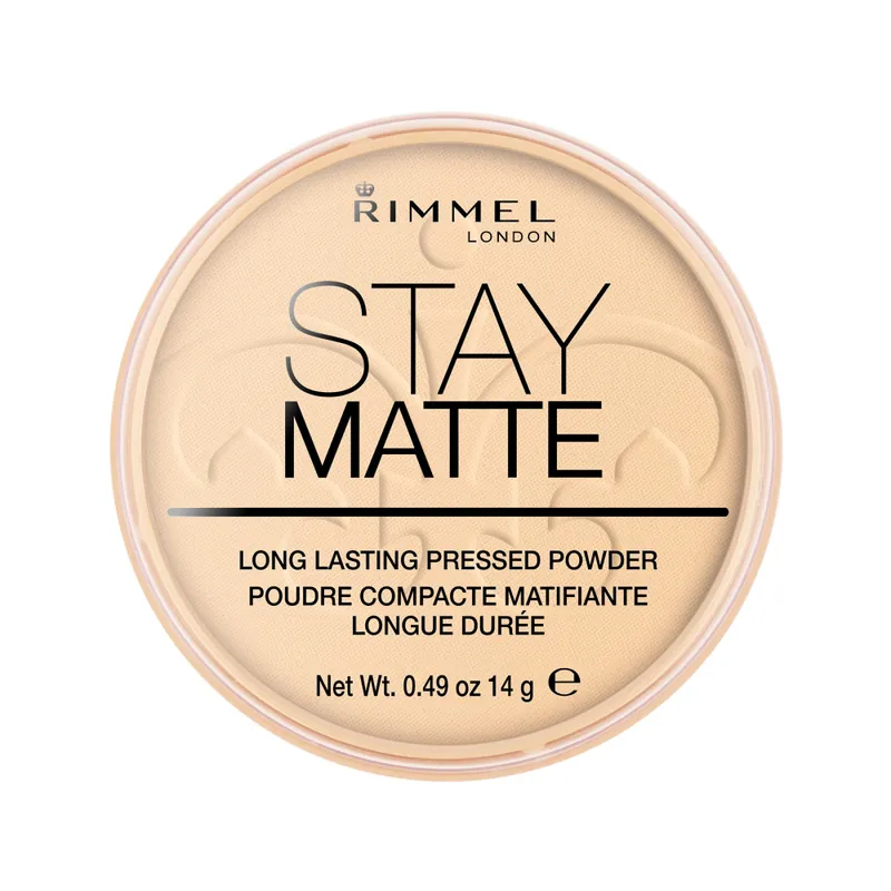 Rimmel London púder - Stay Matte Compact Powder - 01 Transperent Végkiárusítás