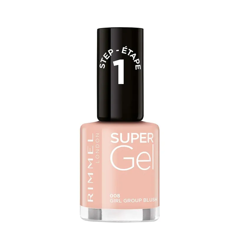 Rimmel London körömlakk - Super Gel Nail Polish - 08 Girl Group Blush Akció