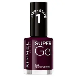 Árengedmény Rimmel London körömlakk - Super Gel Nail Polish - 64 Plum Pudding