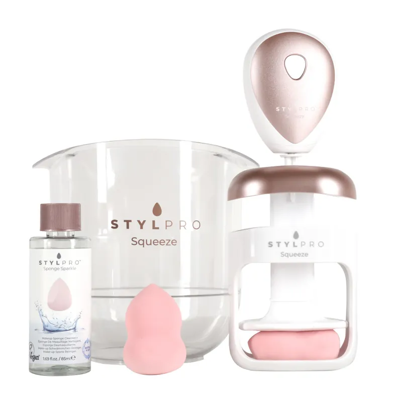 Népszerű STYLPRO Squeeze Beauty Sponge Cleaner and Dryer szivacstisztító és szárító