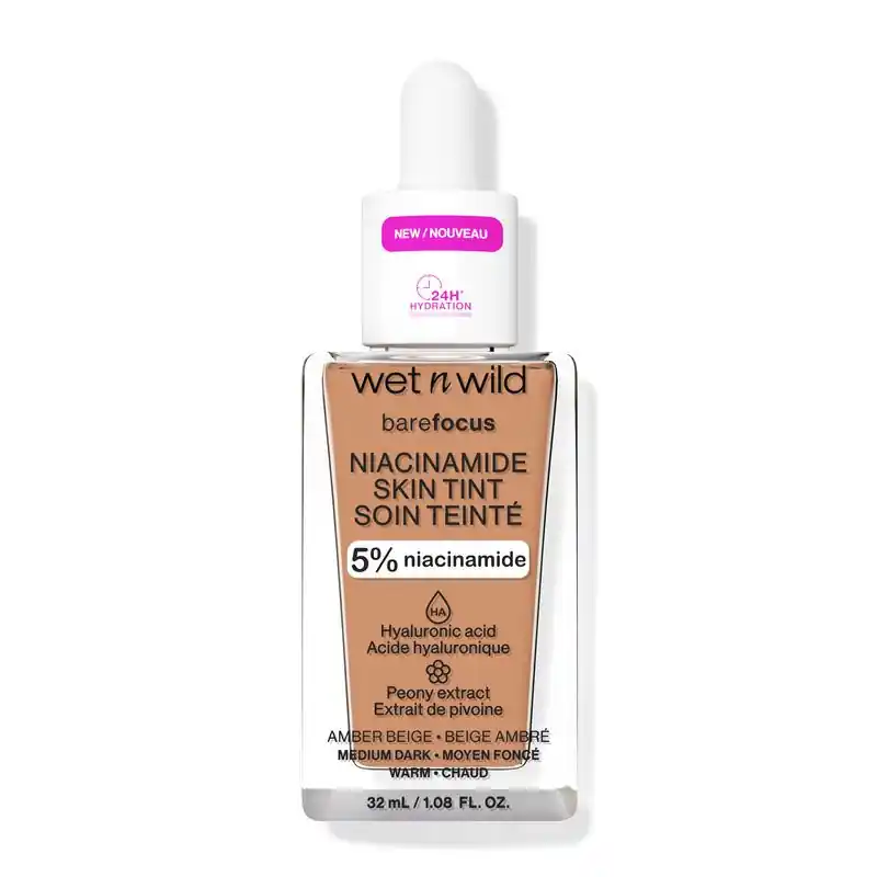 wet n wild Bare Focus Niacinamide Skin Tint - Amber Beige Akció