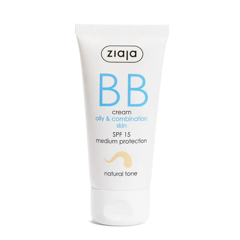 Akciós ár Ziaja BB krém - BB Cream For Oily & Combination Skin - Natural Tone
