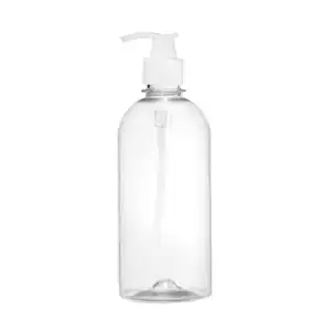 Átlátszó 250 ml-es tartály fehér pumpával, nagykereskedelem Gyors kiszállítás