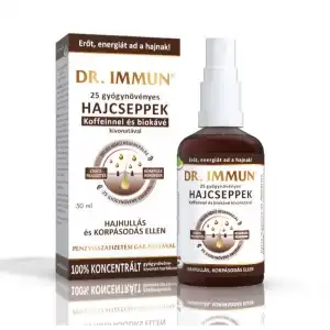 Dr. Immun Koffeines Hajcseppek Hajhullás ellen, 50ml Olcsó