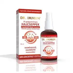 Dr. Immun Fűszeres Hajcseppek- Hajnövesztő, Hajerősítő, 50... Prémium