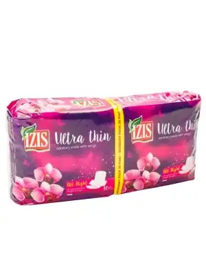 Legnépszerűbb Éjszakai nedvszívók IZIS Ultra Thin bordákkal, 20 db,...