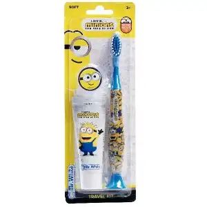 Vedd meg most MINIONS szett fogkefe tapadókoronggal és fogkrém gyermek +3...