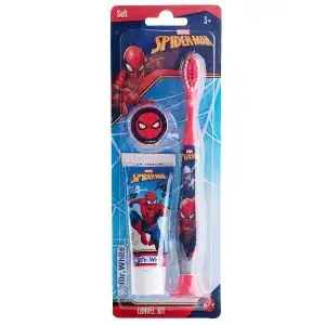 SPIDERMAN szett fogkefe tapadókoronggal és fogkrém gyermek... Népszerű