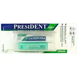 Necessaire - President Travel Kit fogkrém és fogkefe,... Csak ma