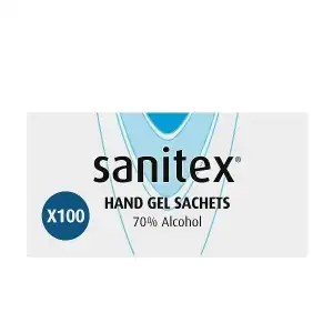 Azonnali antibakteriális gél tasak SANITEX SACHET 1,5 ml, 70% alkohol, nagykereskedelmi Expressz szállítás