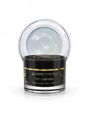 Nézd meg most UV/led átlátszó építőzselé Laloo Super Clear Gel 50 ml,...