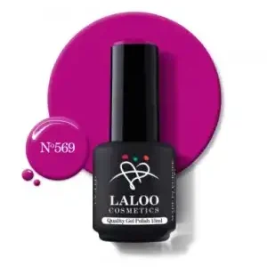 569 Mystic Magenta Féltartós körömlakk 15ml, nagykereskedés , Laloo Cosmetics Népszerű