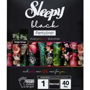 Sleepy Black Premium Plus Normal higiéniai betétek, 1... Árcsökkenés
