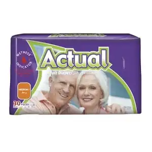 Felnőtt inkontinencia pelenkák Actual Double, M-es méret... Akciós ár
