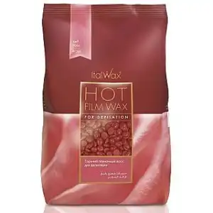 ItalWax rózsaszín granulált elasztikus filmviasz 1kg-os... Kiárusítás