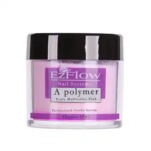 Rózsaszín építőipari akrilpor EzFlow, 28g Akció