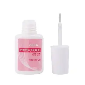 Olcsó Sela Pros Choice körömcsúcs ragasztó, ecsettel, átlátszó,...