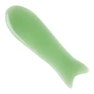 Bestseller Zöld Jade Gua Sha kő masszázshoz Alak 11 cm felett Nagyker...