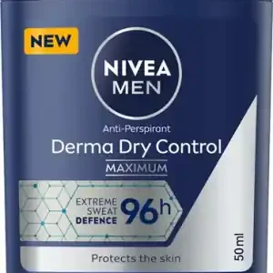 NIVEA DEO STIP 50ML FÉRFI FEKETE ÉS FEHÉR DERMA DRY,... Gyors kiszállítás