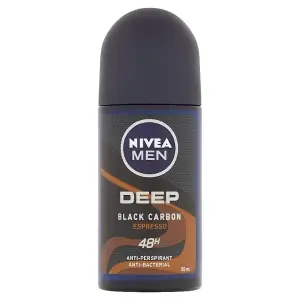 Árengedmény NIVEA ROLL ON MEN DEEP FEKETE SZÉN SZÉN ESPRESSO,...