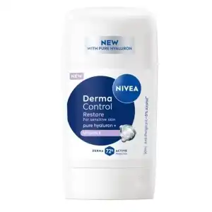 Vásárlói kedvenc NIVEA Derma Control Restore dezodor stift, 72 órás védelem,...