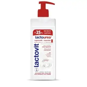 Lactovit Lactourea, regeneráló testápoló pumpával, 400 ml +... Szuper akció