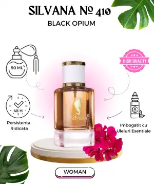 Kihagyhatatlan ajánlat TESZTER Női Eau de Parfum Silvana Black Opium 410, 50ml...