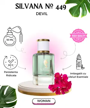 Végkiárusítás TESTER női parfüm Silvana Devil 449, 50 ml nagyker, Silvana