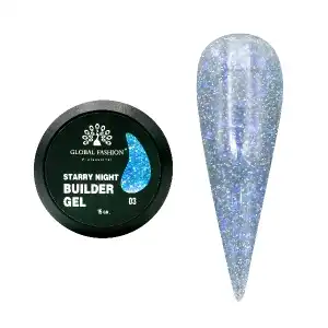 Újdonság Körömformázó gél 15 g, Starry Night Builder Gel, 03 20599,...