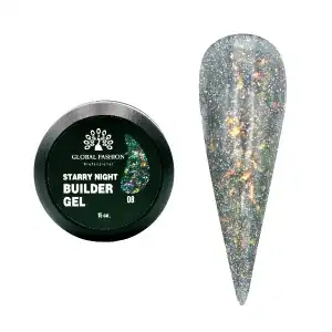 Körömformázó gél 15 g, Starry Night Builder Gel, 08 20604,... Legkelendőbb