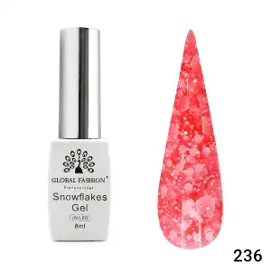 Legnépszerűbb Snowflakes félpermanens körömlakk 8ml, 236 22916, ...