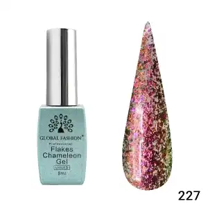 Szuper akció Flakes Chameleon félpermanens körömlakk 8ml, 227 22874,...