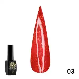 Korlátozott ajánlat Shine Spectrum Red félpermanens körömlakk, 8 ml 03 2055,...