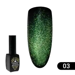 Árengedmény Félpermanens körömlakk 24D 2020 Cat Eye, 8 ml, 03 8145,...