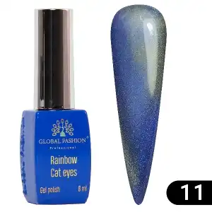 Akciós ár Rainbow Laser Cat Eyes félpermanens körömlakk 8ml, 11...