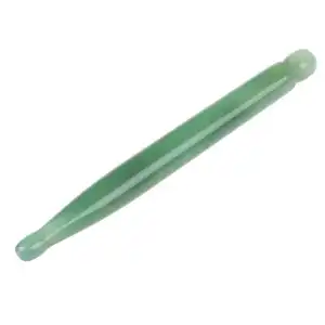 Azonnal elérhető Zöld Jáde Gua Sha Kő Masszázshoz Henger Formában, 12 cm, nagykereskedelem
