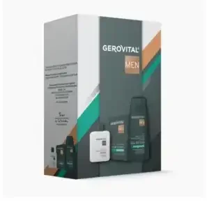 Legjobb ár Gerovital Men ajándékdoboz Borotválkozás utáni testápoló...
