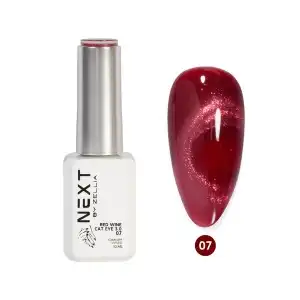 Árengedmény Next By Zellia Gél Lakk 10Ml Red Wine Cat Eye 007,...