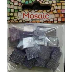 Akciós ár 12178 - Csillámos hólyagmozaik 1x1cm - lila - Pentart,...