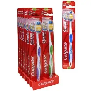 Gyors szállítás Colgate Classic Deep Clean Hard fogkefe, nagykereskedelem,...