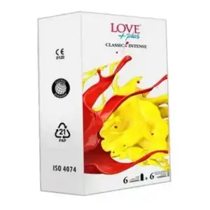 12 darabos Love Plus óvszerkészlet 6 x Classic + 6 x... Szezonális akció