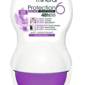 Ajánlat Garnier Roll-on Mineral 50 ml Védelem 6 az 1-ben Virágos...