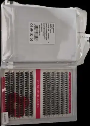 Végkiárusítás Prémium DIY Műszempilla Szett – 120 Tincses Cluster Lashes,...