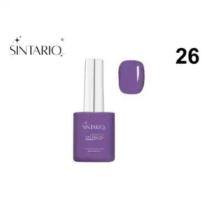 Azonnal elérhető SINTARIO félpermanens körömlakk - Shade 26 (10ml), nagyker